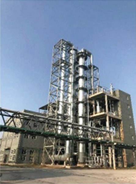 锂電(diàn)池材料制造企業氨氮廢水回收氨再資源化節能(néng)項目